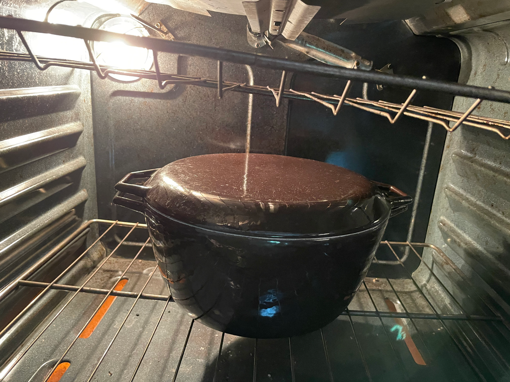 Shoulder in oven